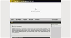 Desktop Screenshot of fadroma.com.pl